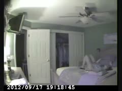 With my covert webcam, my sultry wife is captured masturbating.